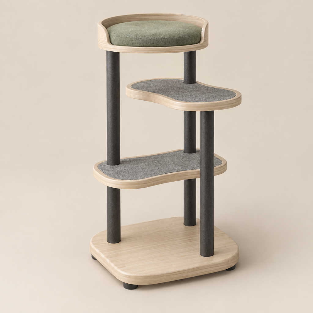 Atria Modular Cat Tower hero view