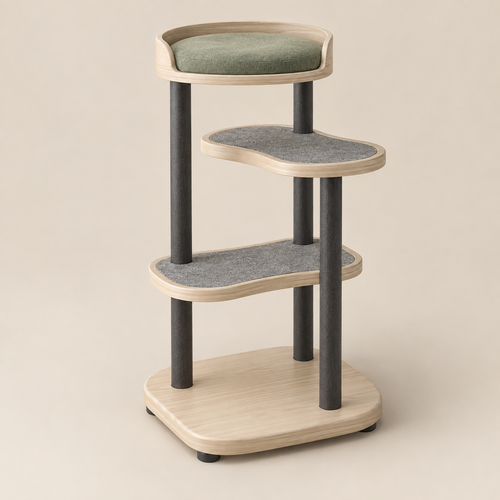 Atria Modular Cat Tower hero view