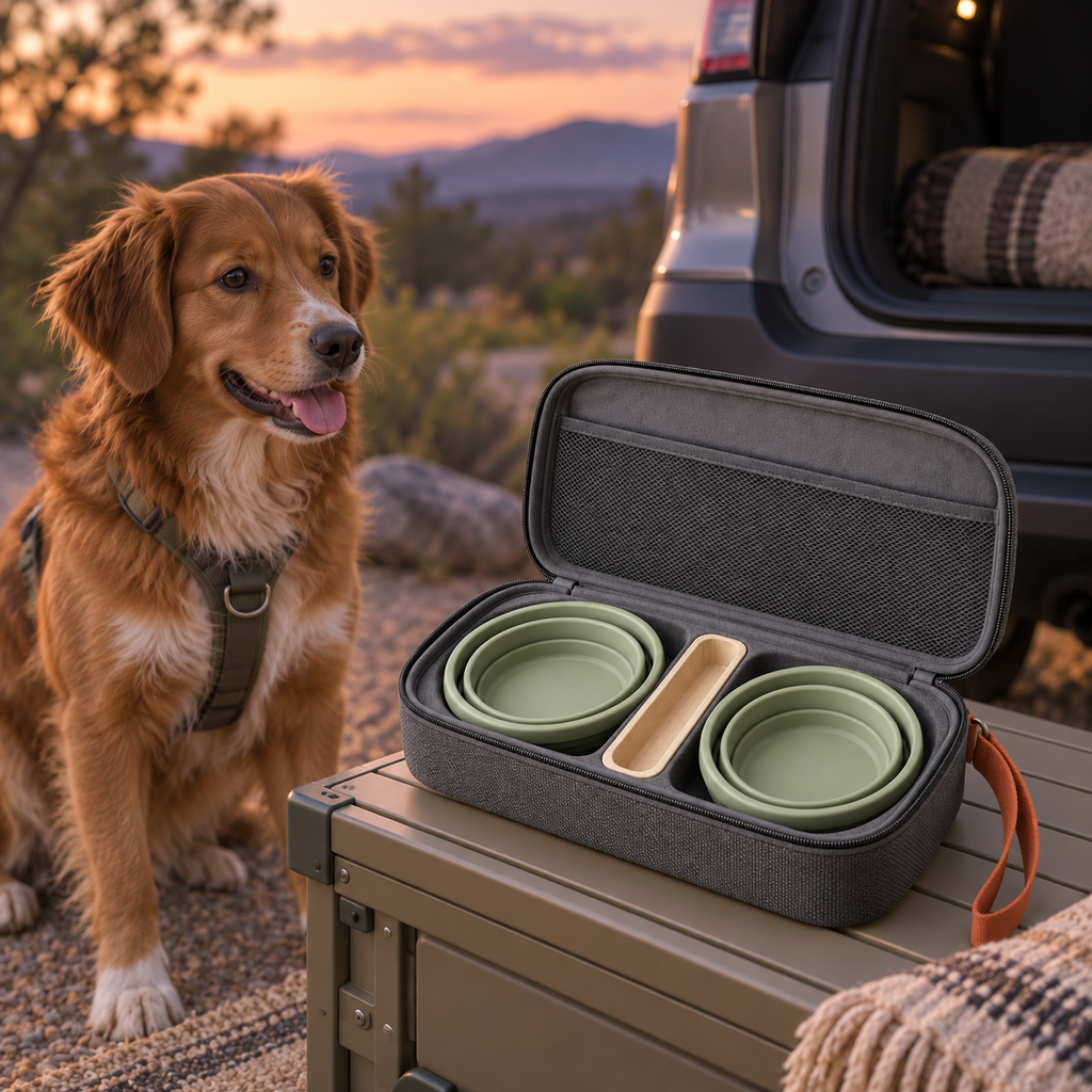 Orin Travel Feeding Case lifestyle view